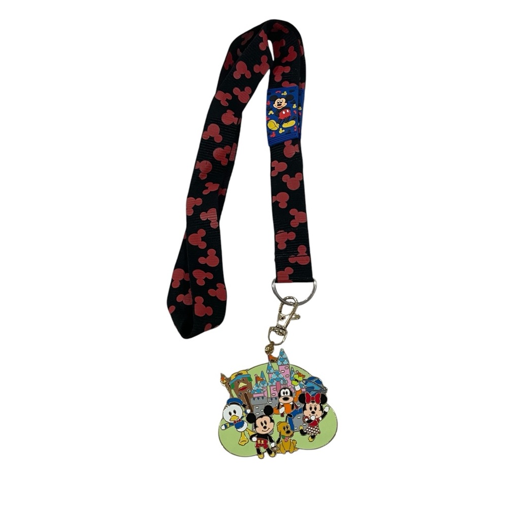 Disney Medal and Lanyard for Pin Trading Baby Mickey and Pals 2008 EUC